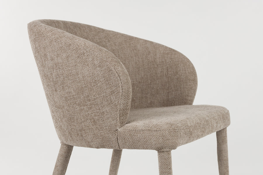 Stoel Tamsin Beige (set of 2)