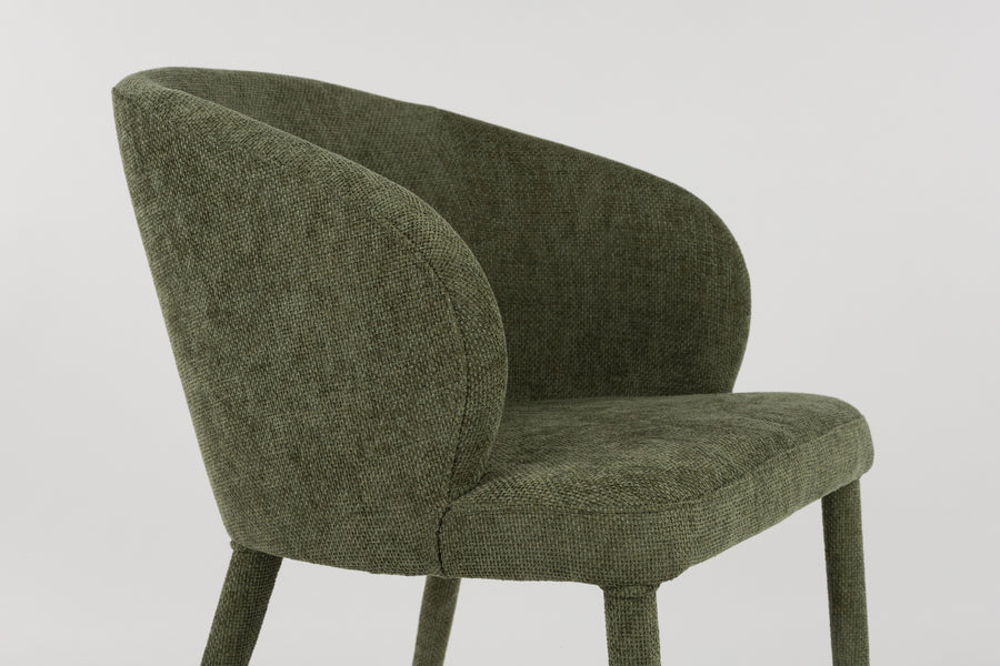 Stoel Tamsin Groen (set of 2)