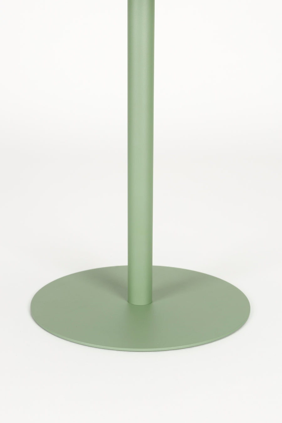 Snow bijzettafel rond 35 cm metaal groen