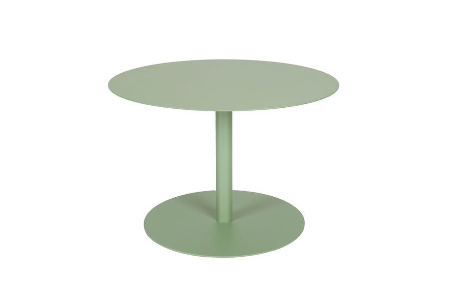 Snow salontafel rond 60 cm metaal groen