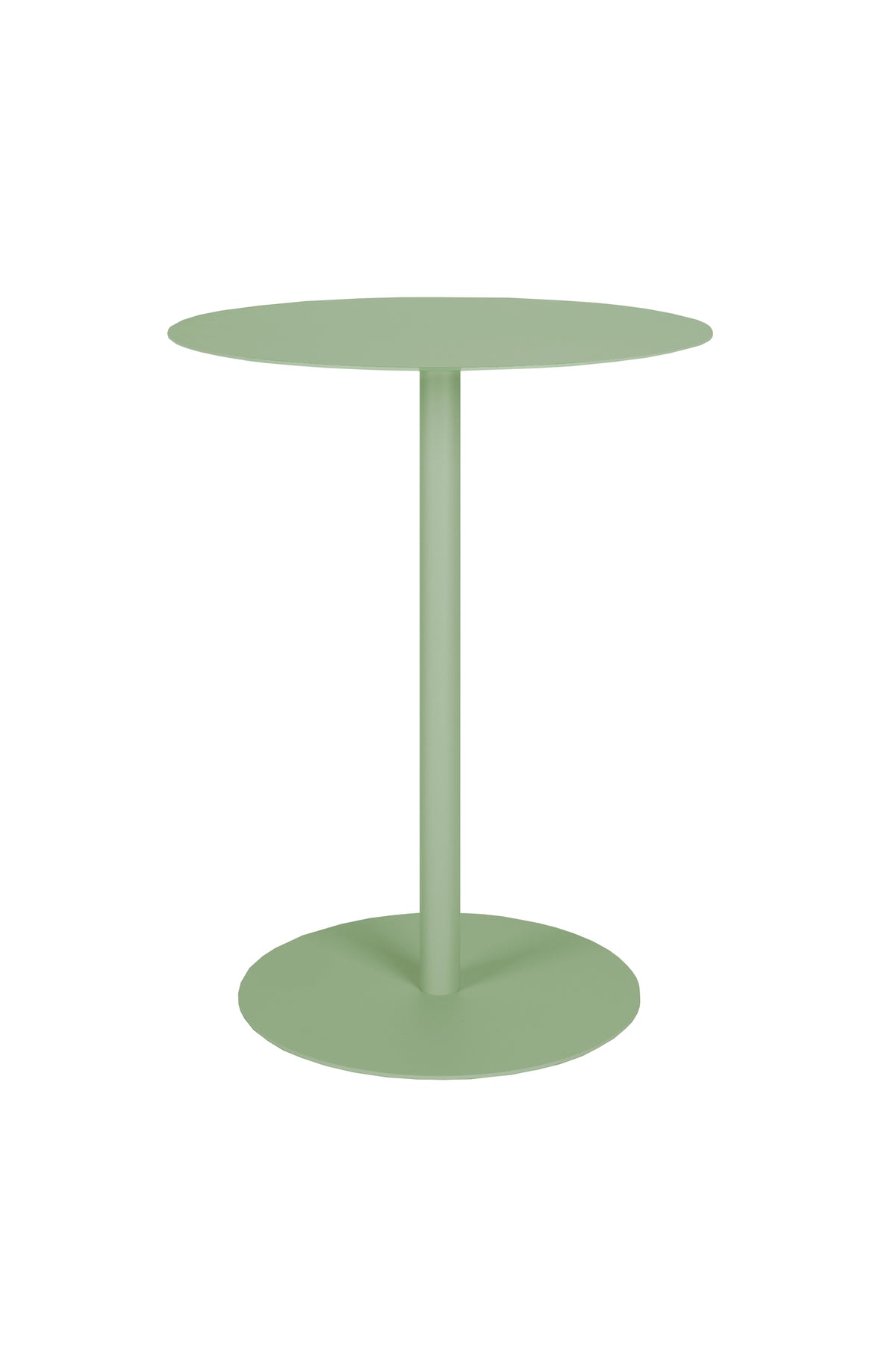 Snow bistrotafel rond 57 cm metaal groen