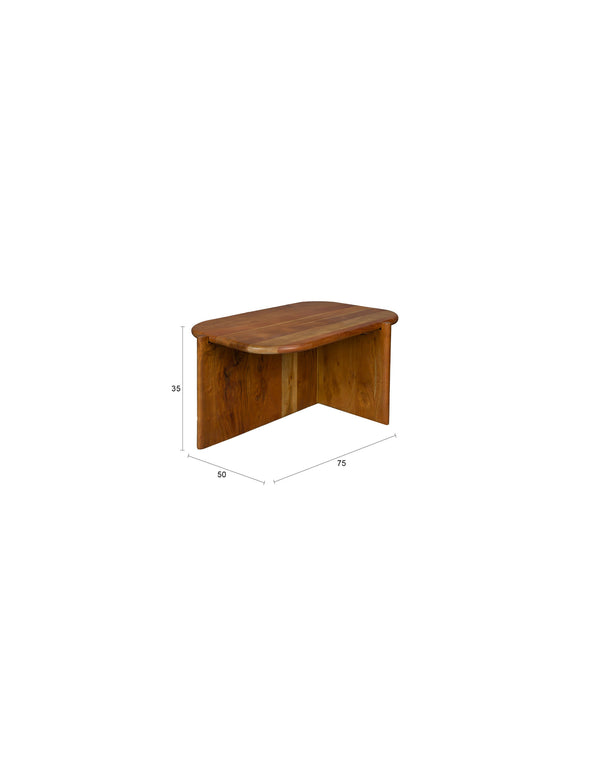 Feller bijzettafel hout
