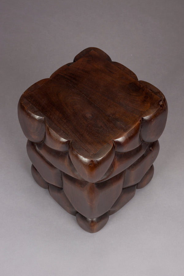 Brooklyn krukje/ bijzettafel hout