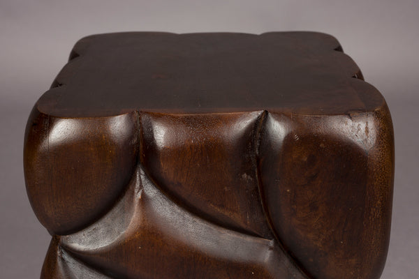 Brooklyn krukje/ bijzettafel hout