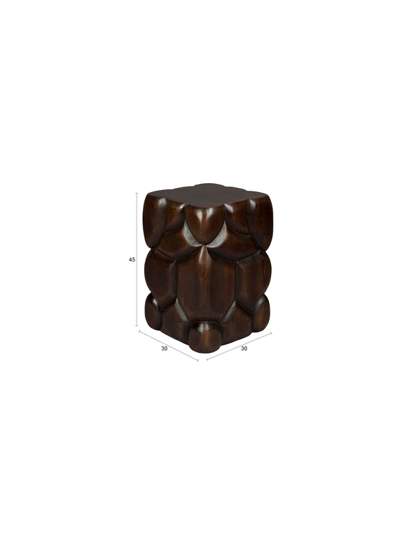 Brooklyn krukje/ bijzettafel hout