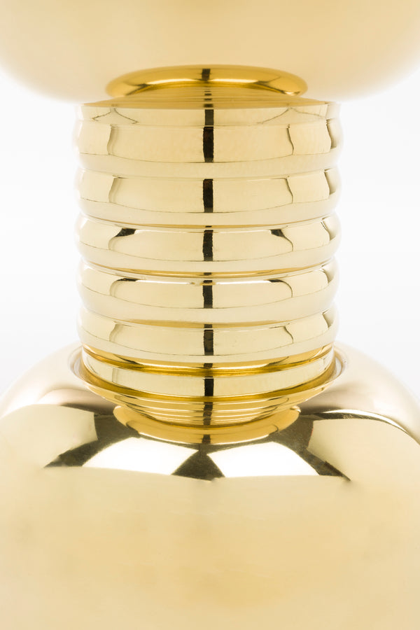 Gonna make you sweat bijzettafel rond 29 cm metaal goud