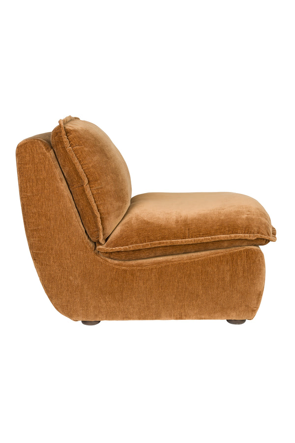 Loungestoel Radley Cognac