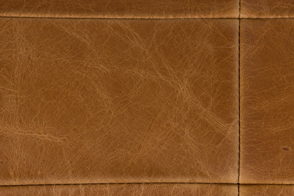 Loungestoel Wyatt Wax Leer Cognac