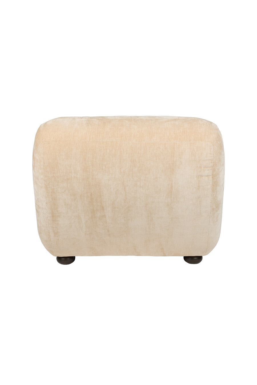Loungestoel Wyatt Velours Beige
