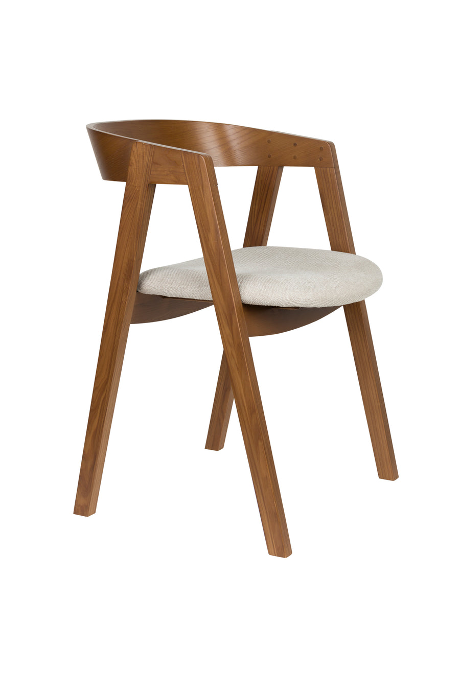 Stoel Mads Notenhout (set van 2)