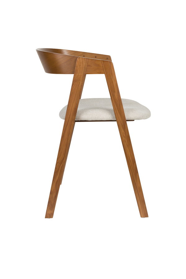 Stoel Mads Notenhout (set van 2)