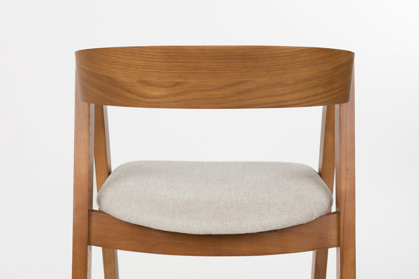 Stoel Mads Notenhout (set van 2)