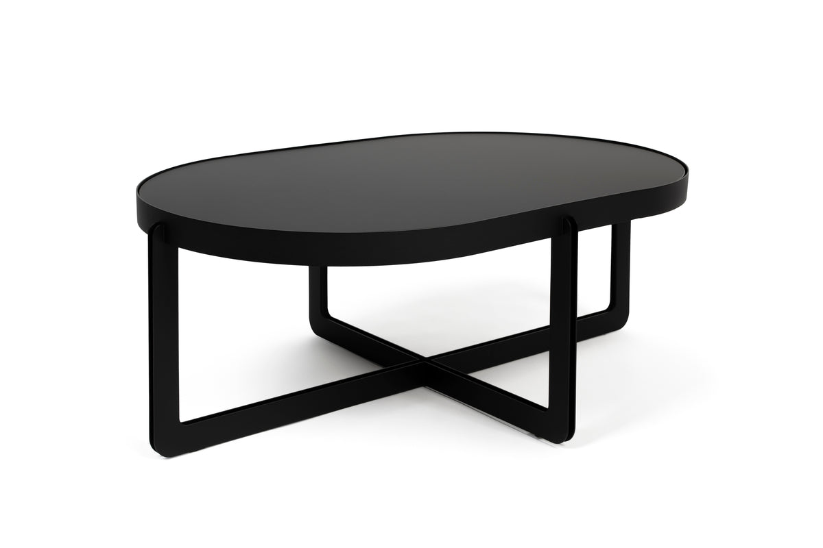 Salontafel Centre Ovaal Zwart