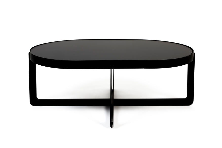 Salontafel Centre Ovaal Zwart