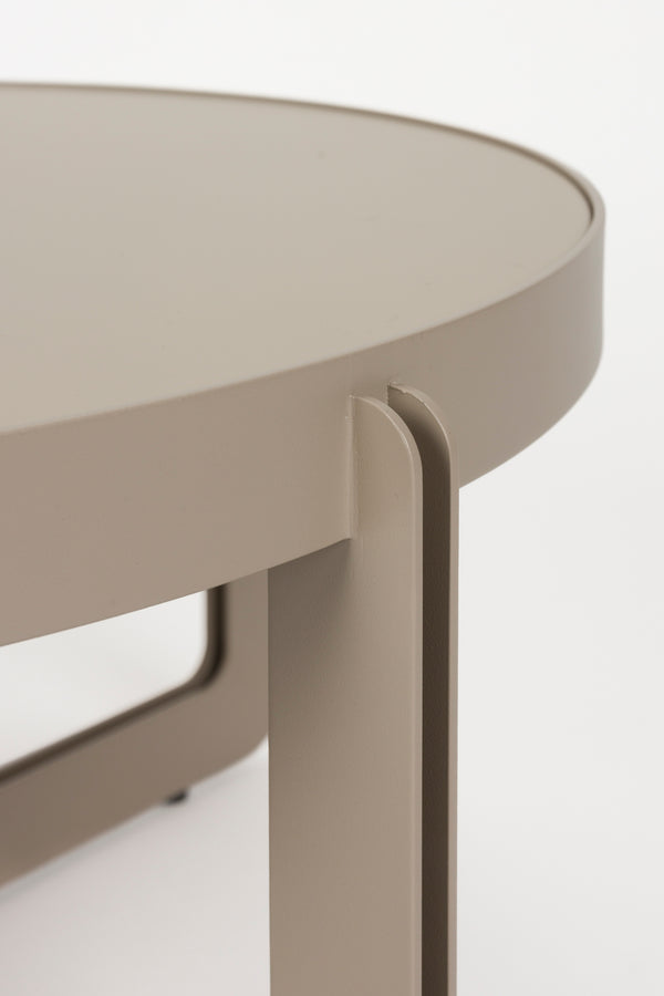 Salontafel Centre Rond Beige