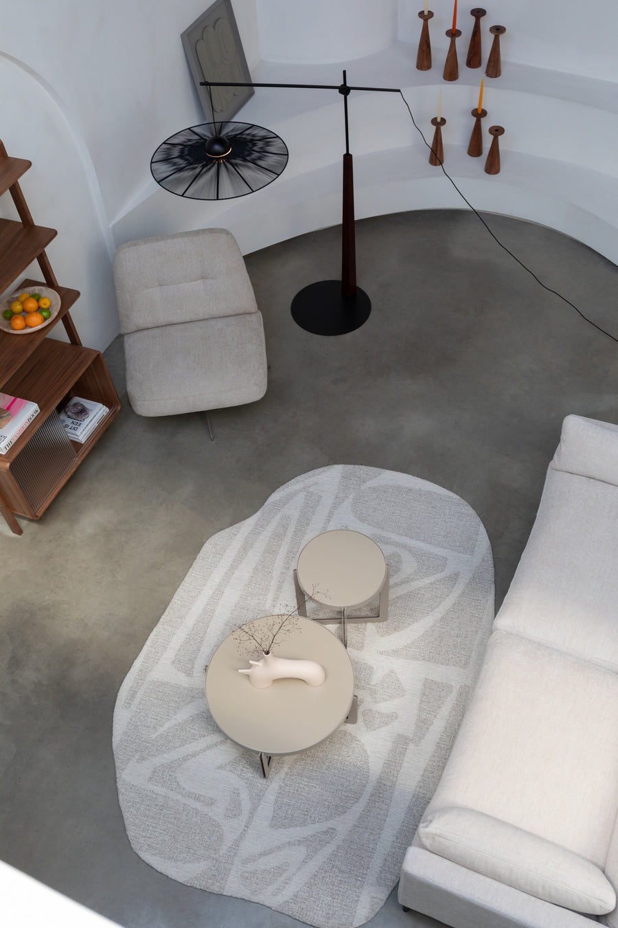 Zijtafel Centre Beige