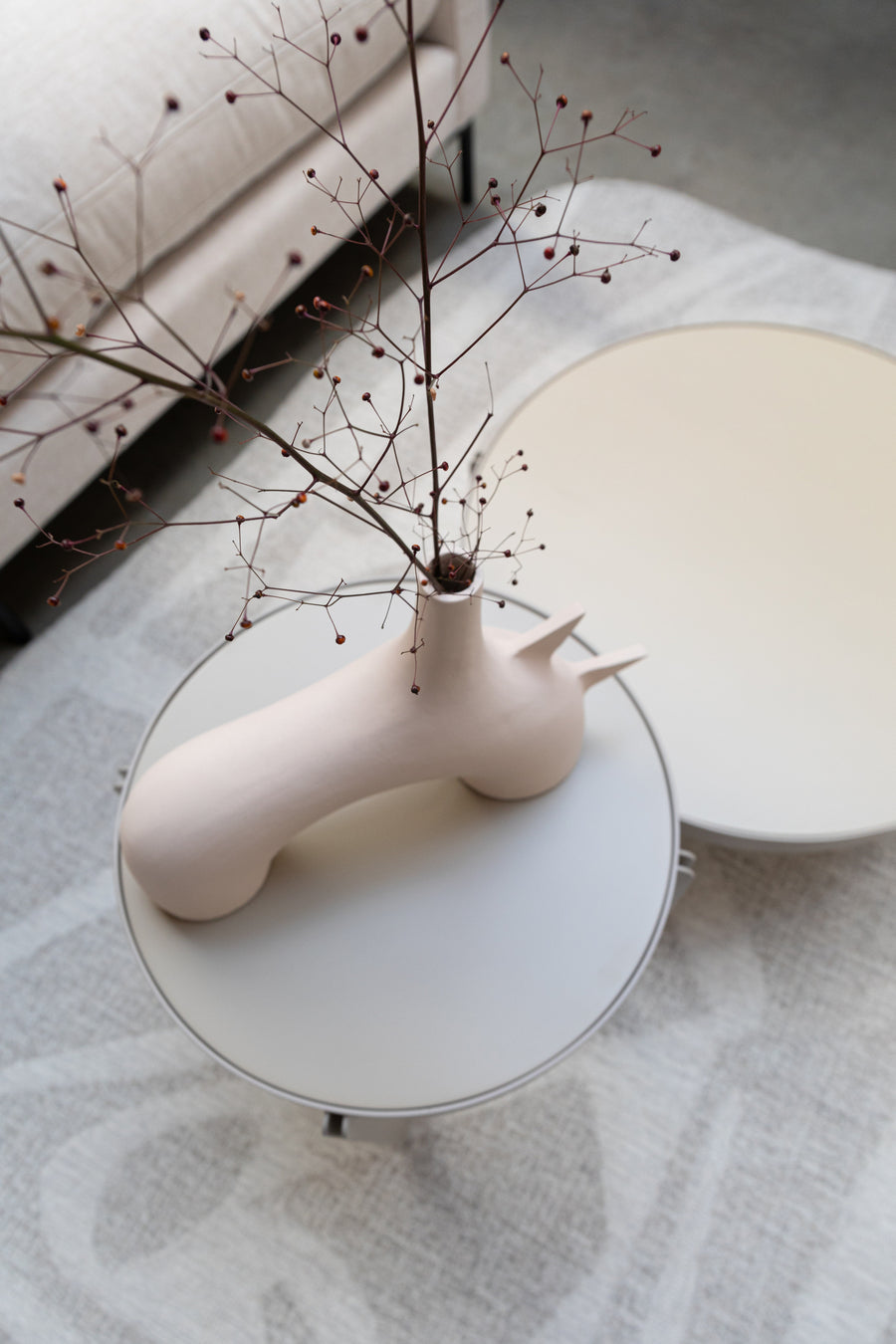 Zijtafel Centre Beige