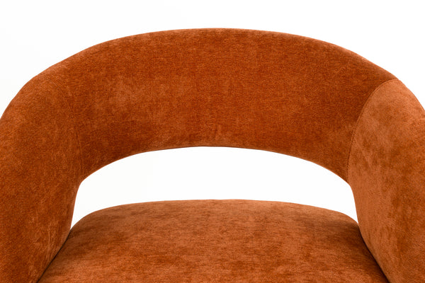 Loungestoel Charina Oranje