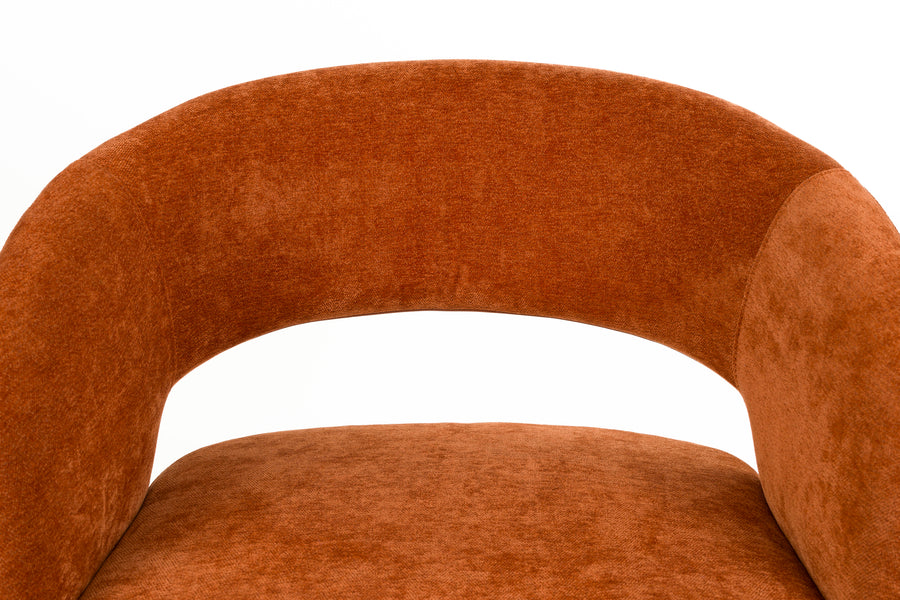 Loungestoel Charina Oranje