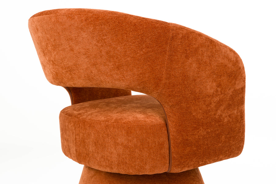 Loungestoel Charina Oranje