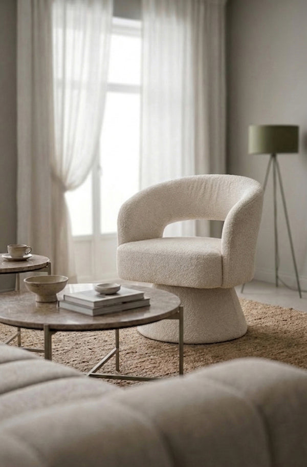 Loungestoel Charina Beige