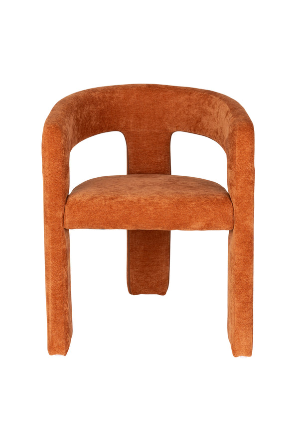 Stoel Valentin Oranje (set of 2)