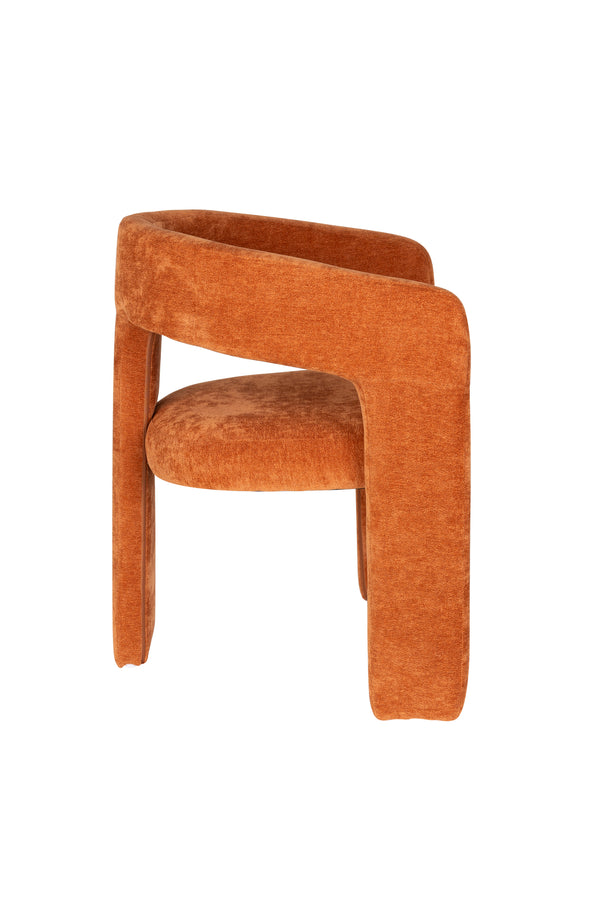 Stoel Valentin Oranje (set of 2)