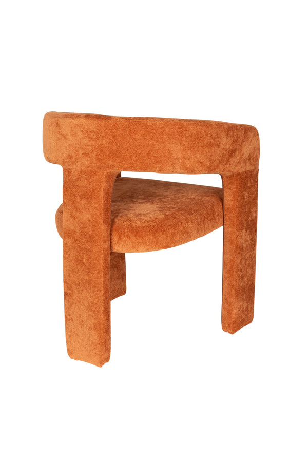 Stoel Valentin Oranje (set of 2)