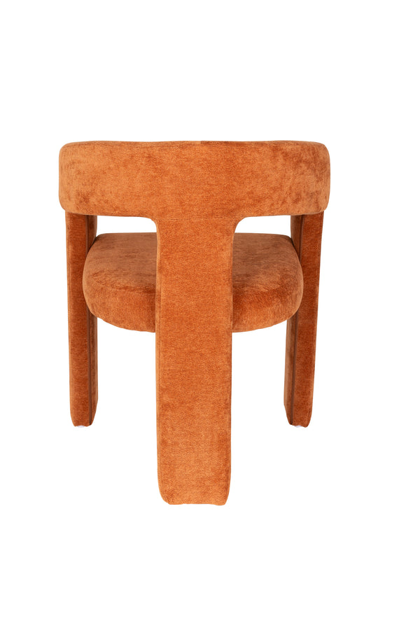 Stoel Valentin Oranje (set of 2)