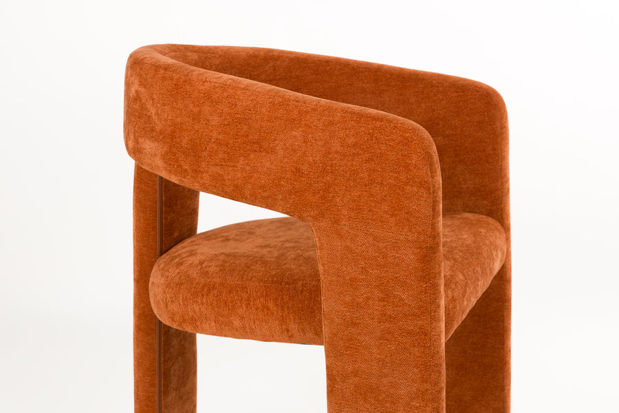 Stoel Valentin Oranje (set of 2)