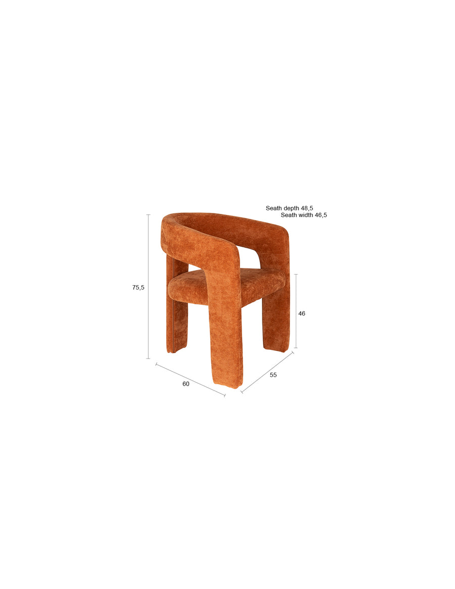 Stoel Valentin Beige (set of 2)