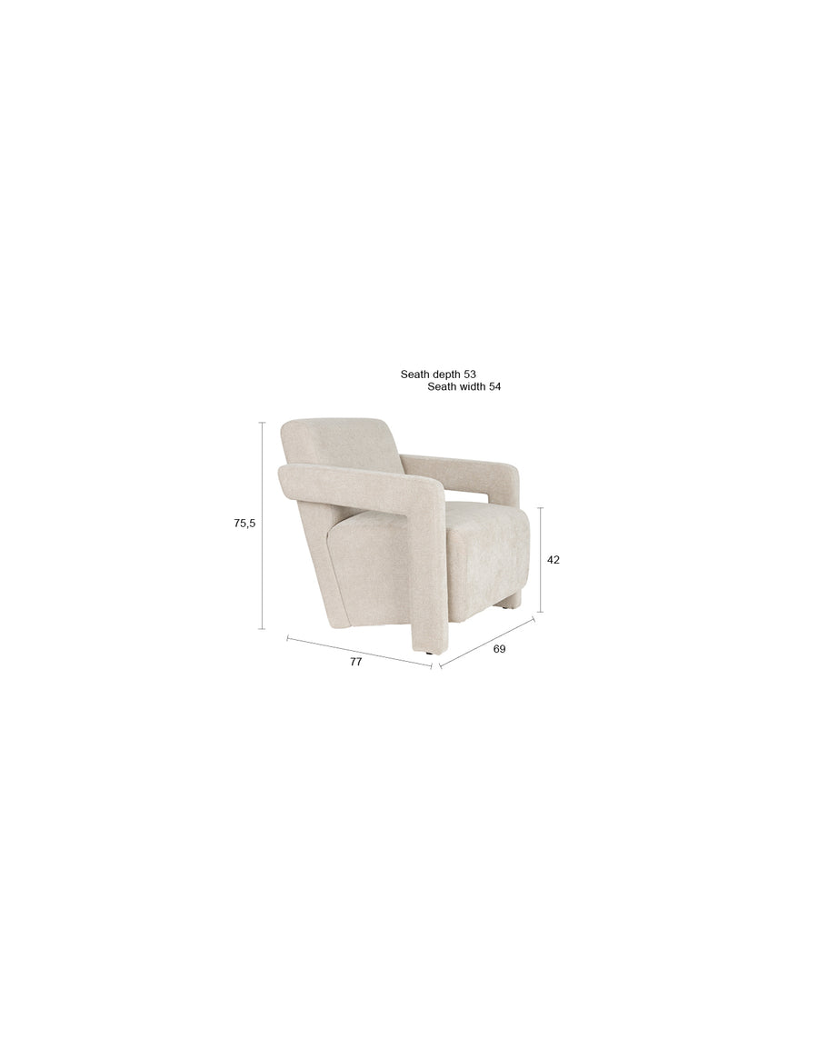 Loungestoel Mylan