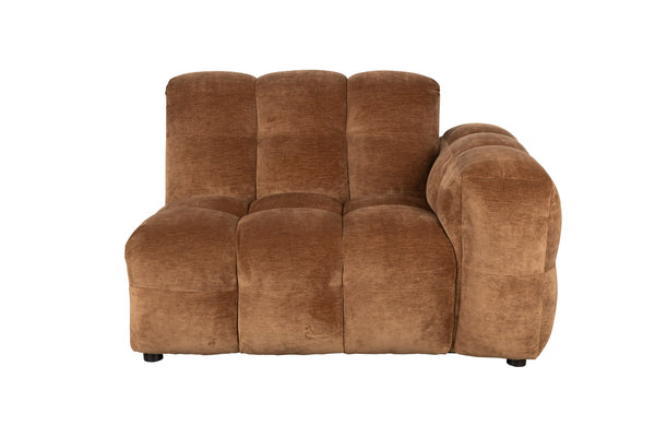 Bank Element Hackman Met Arm Rechts Velours Cognac