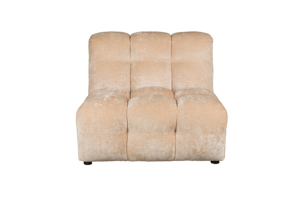 Bank Element Hackman Zonder Arm Velours Beige