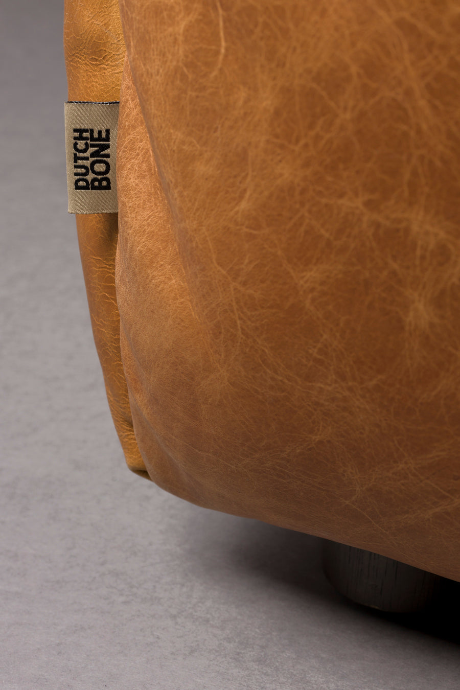 Bank Hackman 4,5-zits Leer Cognac