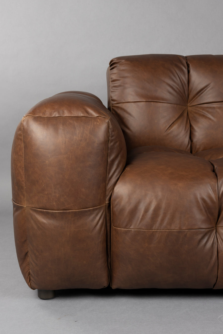 Bank Hackman 4,5-zits Leer Chocolate