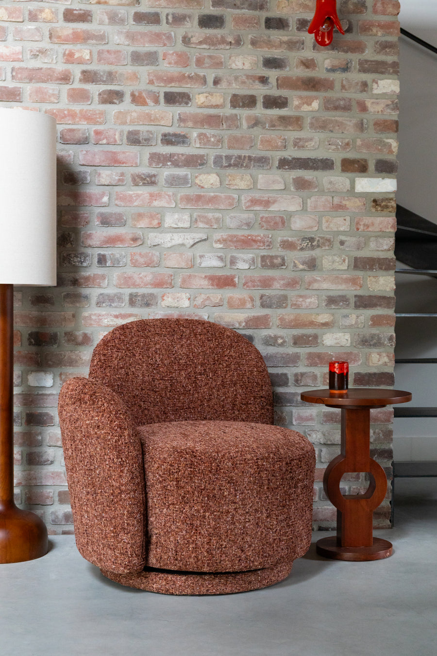 Loungestoel Rose Bordeaux Rood