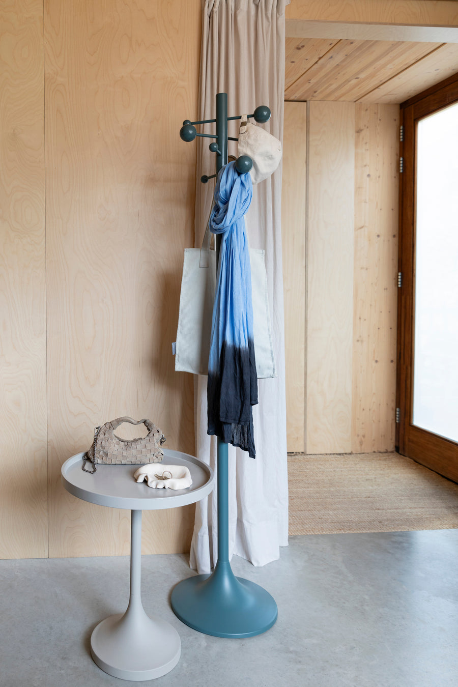 Jason kapstok staand blauw