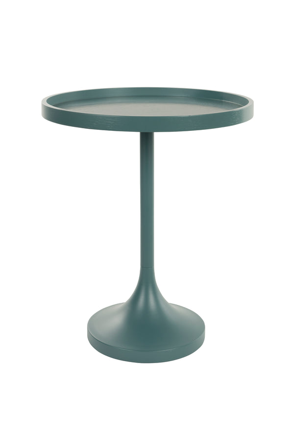 Jason bijzettafel rond 46 cm blauw