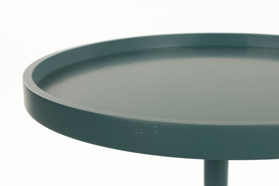 Jason bijzettafel rond 46 cm blauw