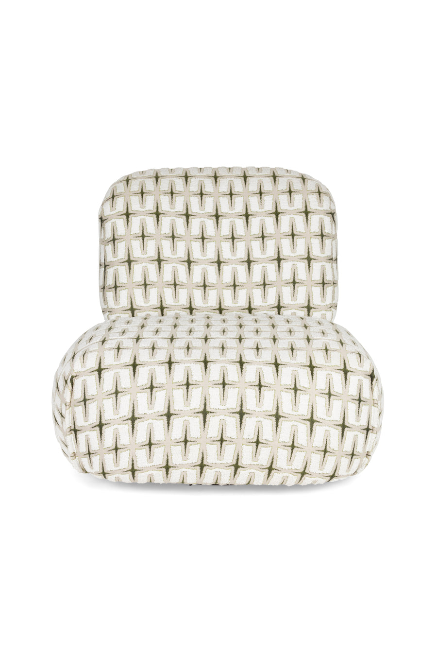 Loungestoel ritz beige groen