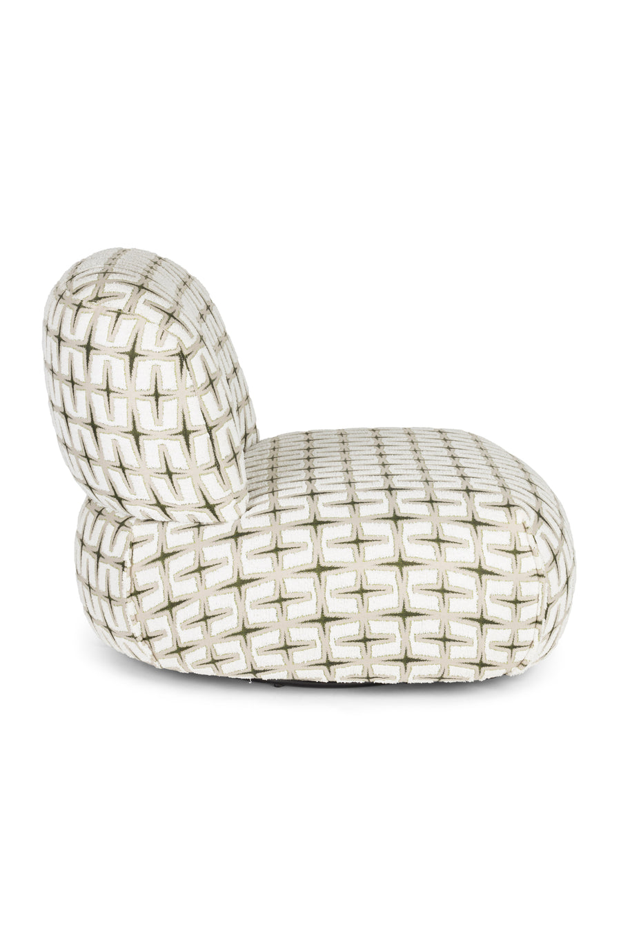 Loungestoel ritz beige groen