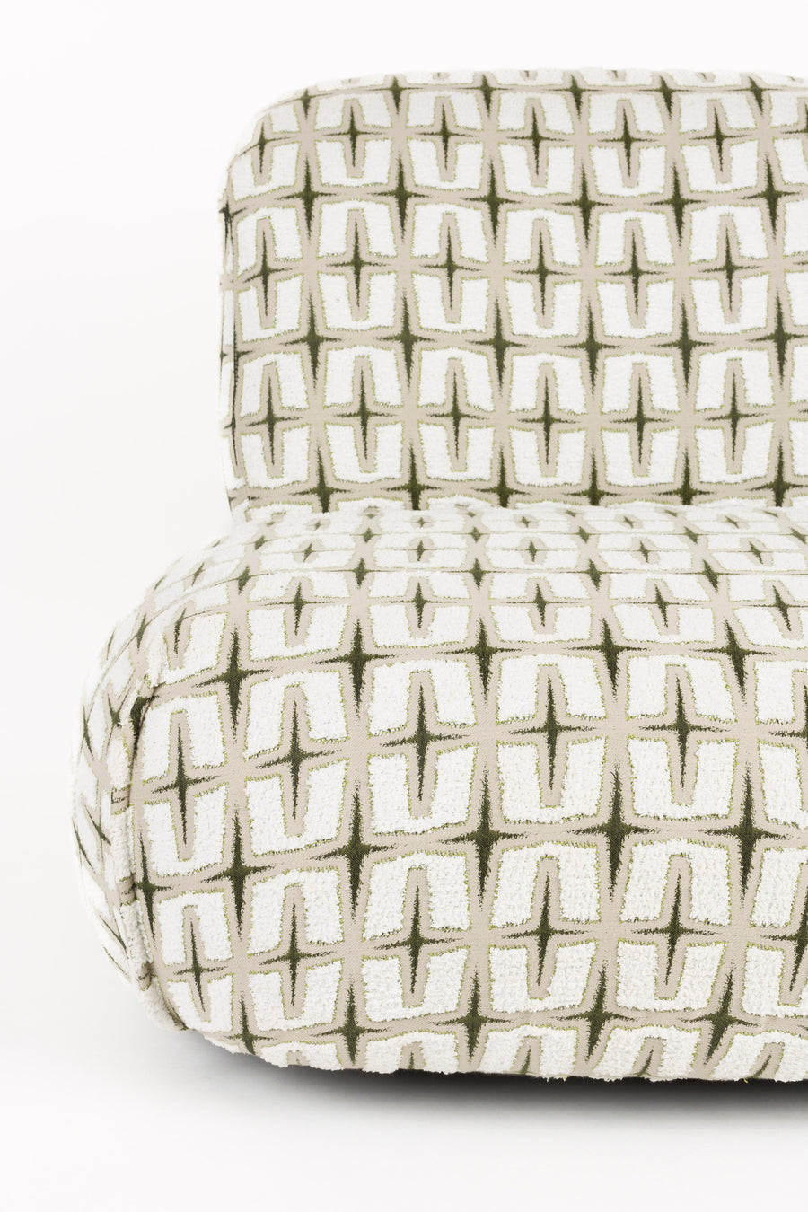 Loungestoel ritz beige groen