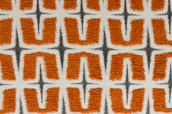 Loungestoel ritz beige burned oranje