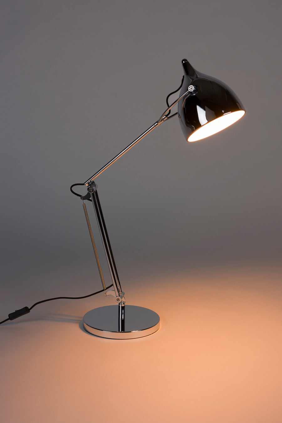Reader bureaulamp chrome