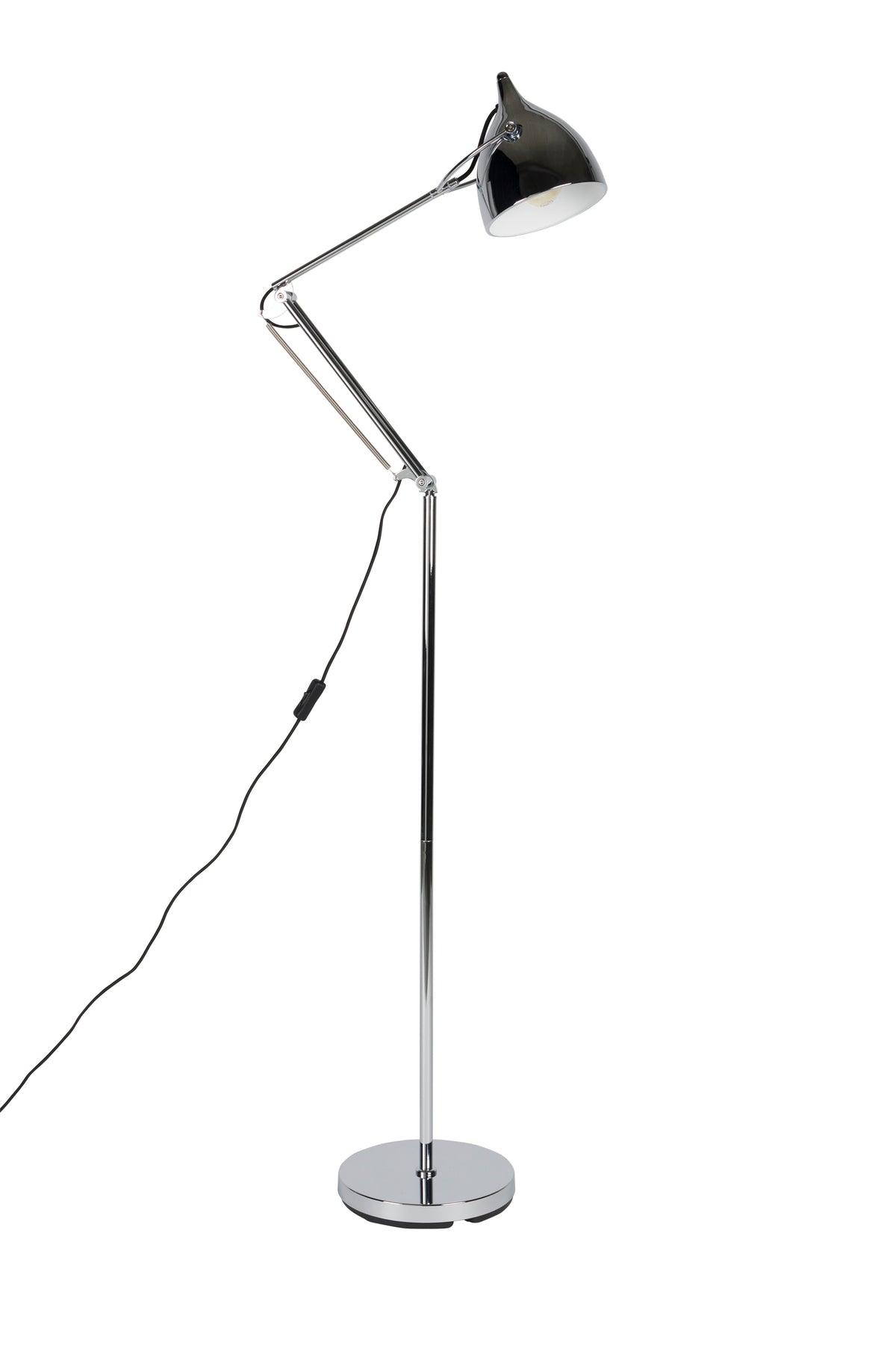 Reader leeslamp/ vloerlamp chrome