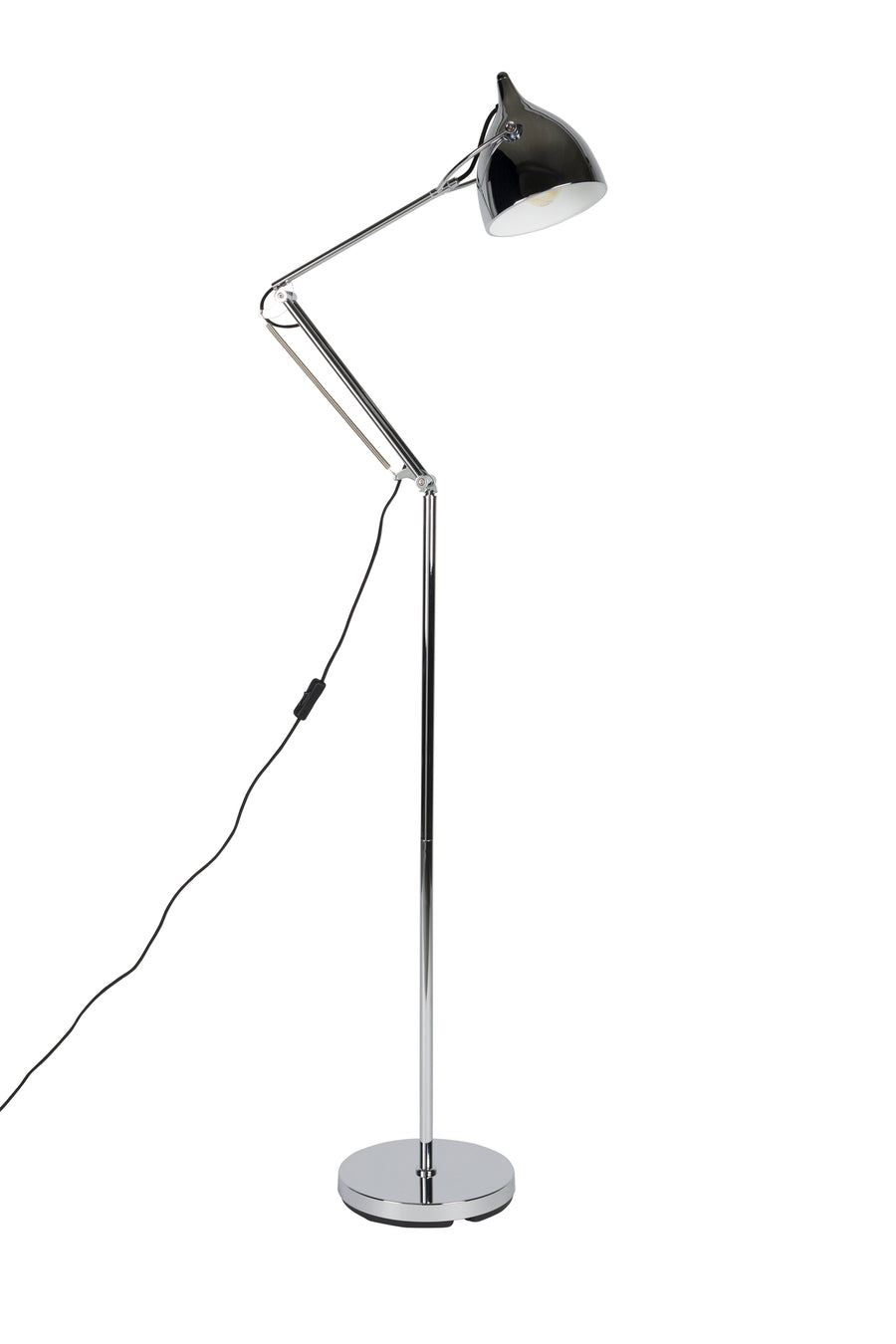 Reader leeslamp/ vloerlamp chrome