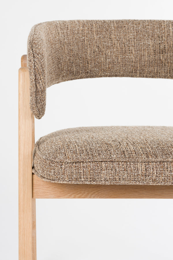 Fauteuil bright bruin