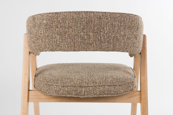 Fauteuil bright bruin