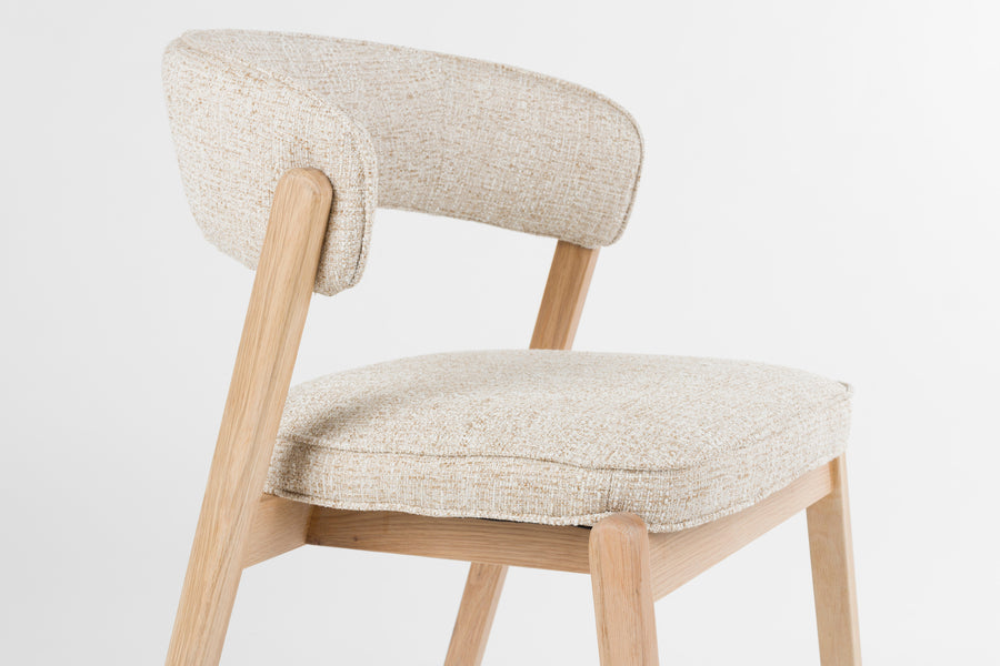 Stoel bright beige (set of 2)